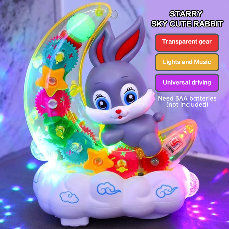 Electric Scooter - Patinete de juguete eléctrico Moon Rabbit