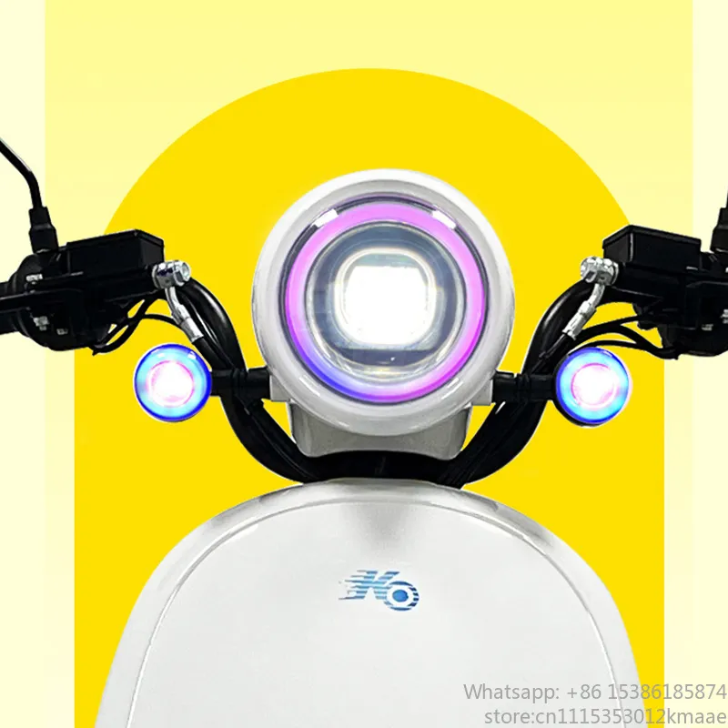 Electric Scooter Adults - Motocicleta eléctrica de 1200 W, con