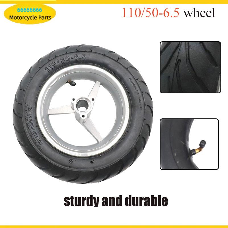 Scooter Tire - Neumáticos traseros de alta calidad, 110/50-6.5,