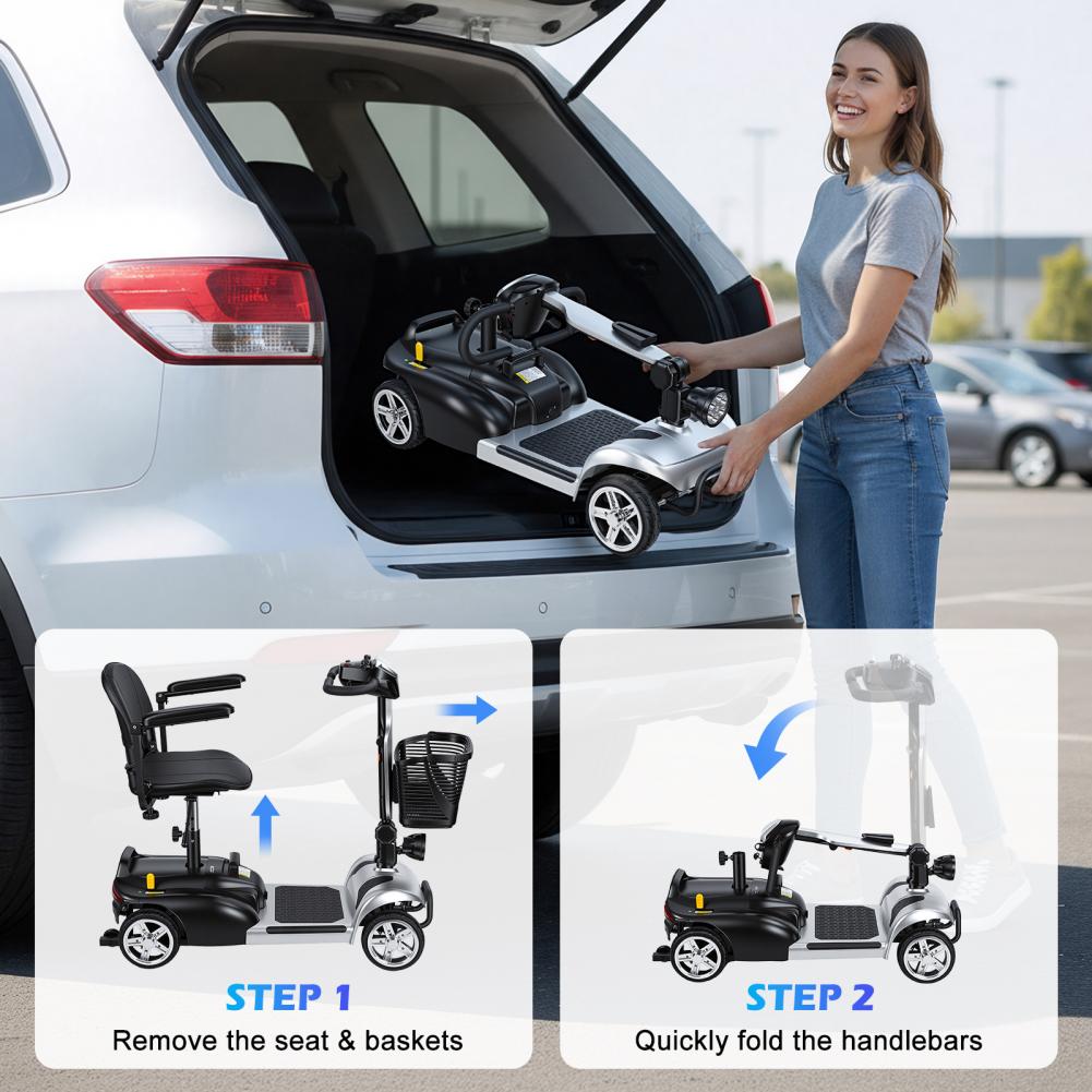 Scooter de Movilidad con Luz L - Electric Scooter Adults reseña y precio