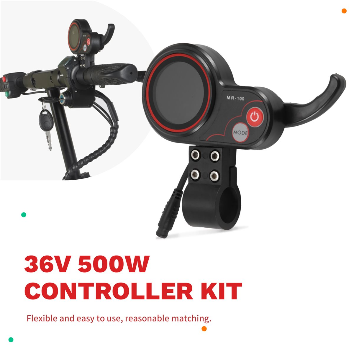 Controlador A99X 36V 500W + Pa - Electric Scooter 500W reseña y precio