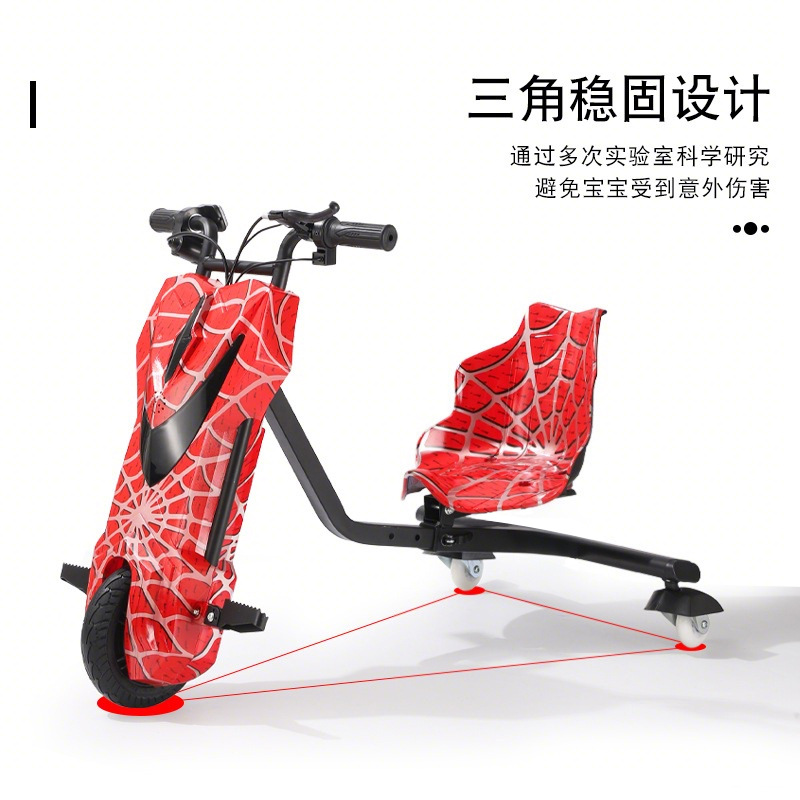 Triciclo Eléctrico de Derrape  - Kids Electric Scooter reseña y precio