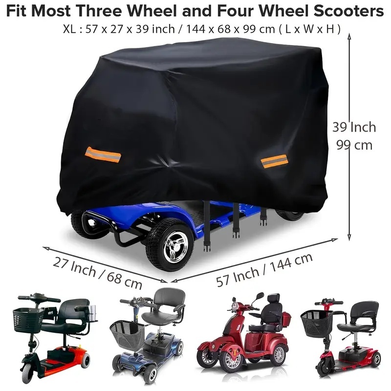 Funda para scooter de tela Oxf - Scooter Tire reseña y precio