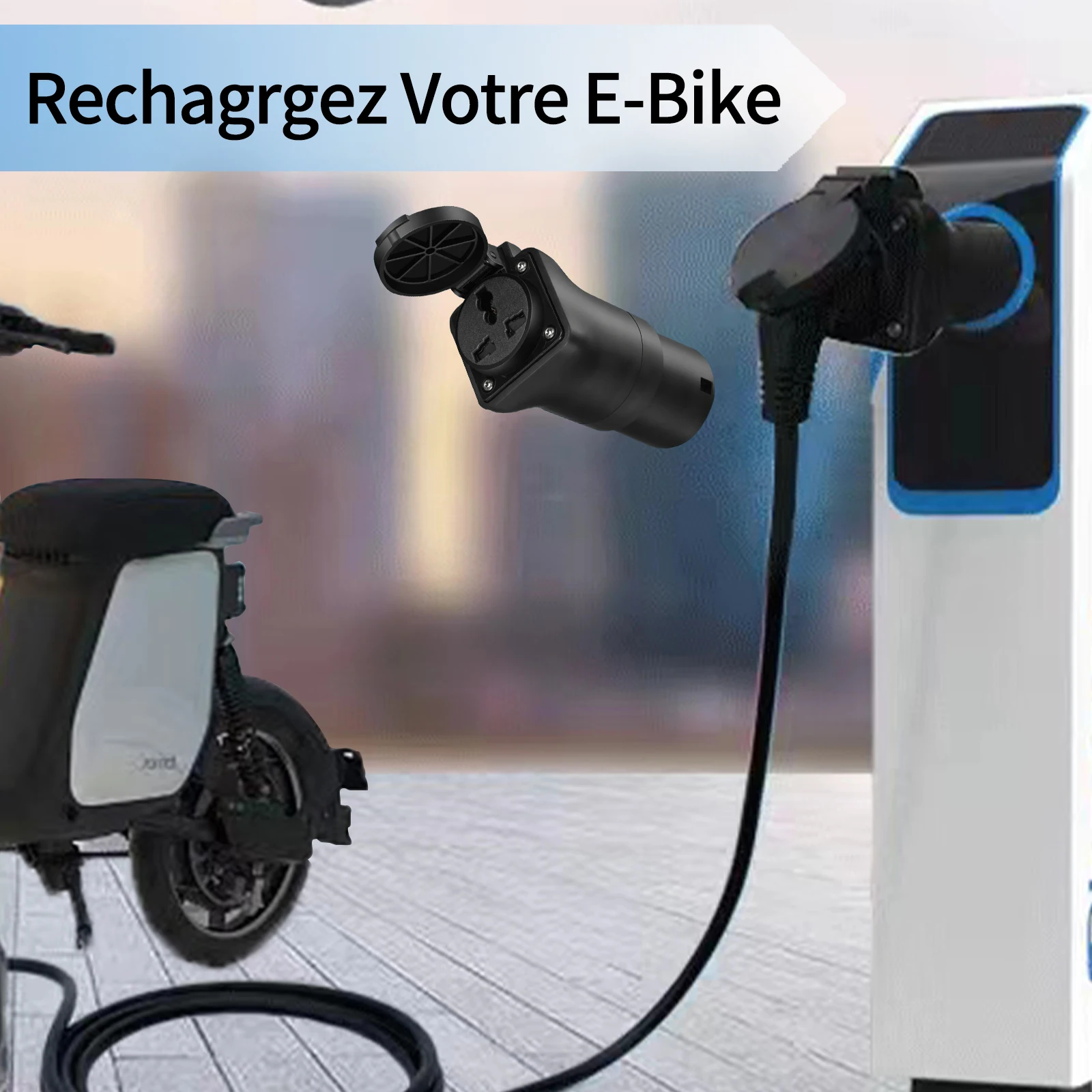 Adaptador de cargador EV Type2 - Electric Scooter Charger reseña y precio