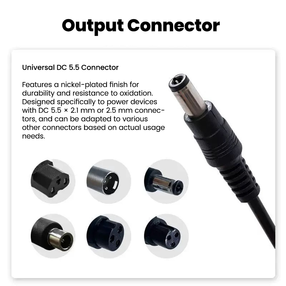 Cable adaptador con conector D - Electric Scooter Charger reseña y precio