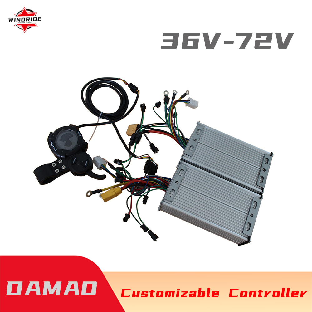 FLJ-Interruptor de acelerador  - 72V 45A Dual Controller reseña y precio