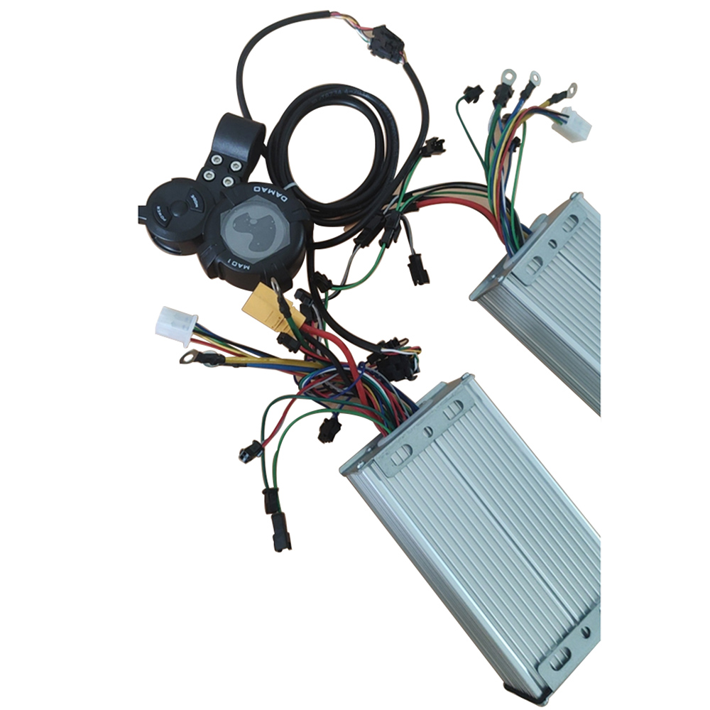 FLJ-Interruptor de acelerador  - 72V 45A Dual Controller reseña y precio