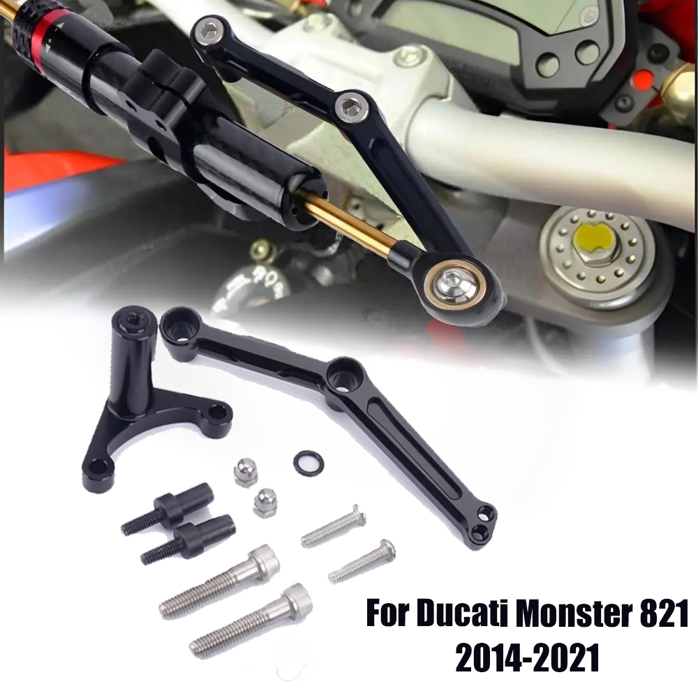 Accesorio de motocicleta sopor - Steering Damper Stabilizer Kit Cnc reseña y precio