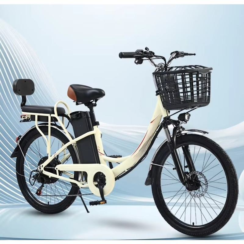 Bicicleta eléctrica de iones d - Electric Scooter Adults reseña y precio